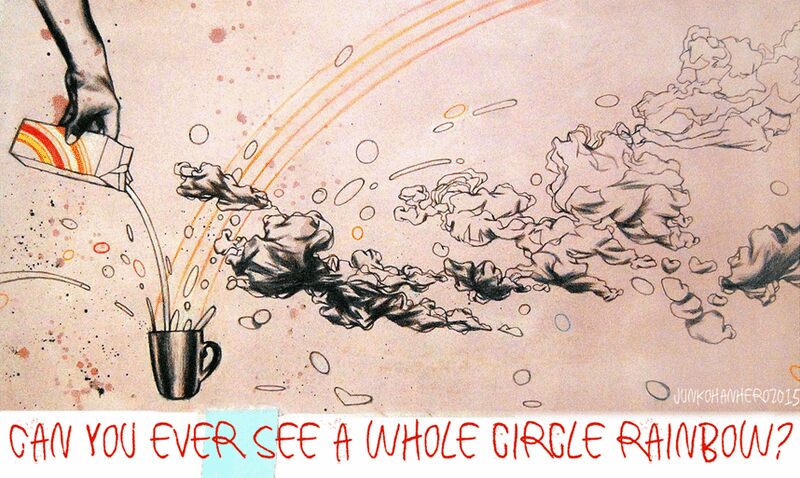 Can you ever see a whole circle Czcionka