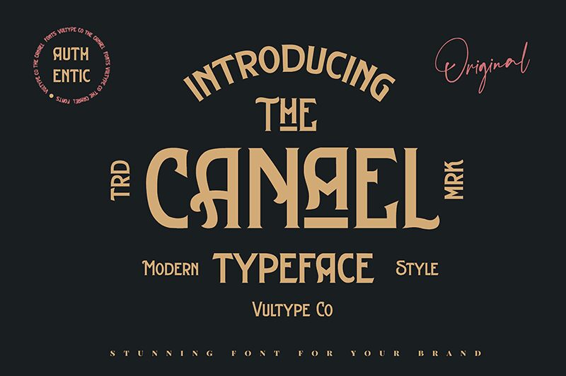 CANAEL Schriftart