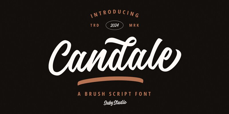 Candale Demo — Font presentation