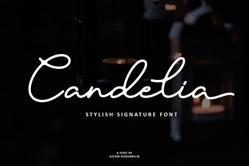Candelia Schriftart