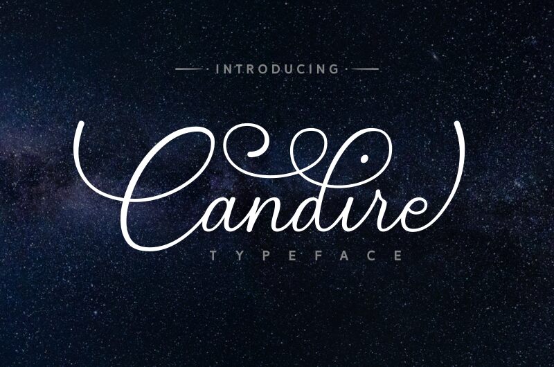 Candire Schriftart