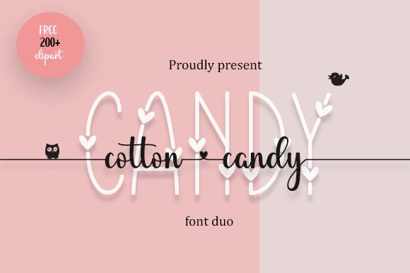 Candy Display Schriftart