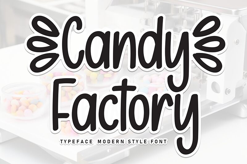 Candy Factory Schriftart