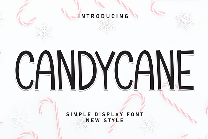 Candycane Czcionka