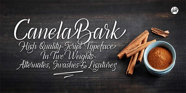 Canela Bark Schriftart