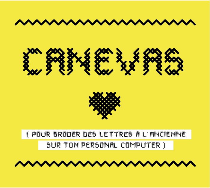 CANEVAS Шрифт