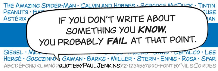 Canted Comic Schriftart