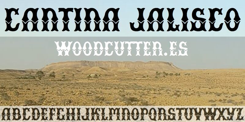 Cantina Jalisco Czcionka