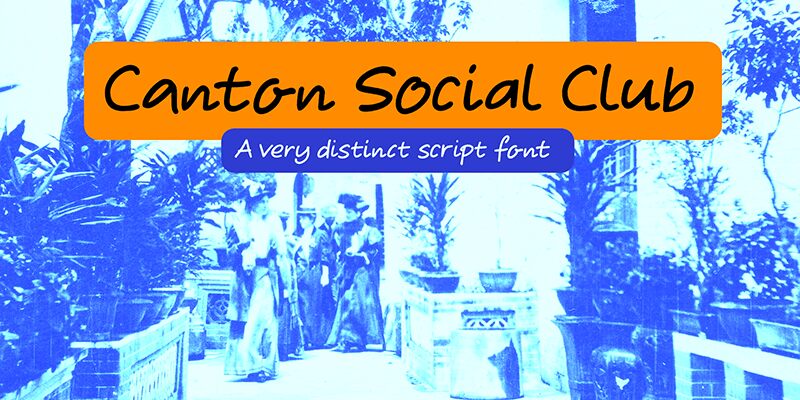 Canton Social Club Schriftart