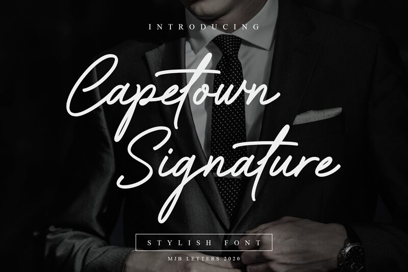 Capetown Signature Carattere