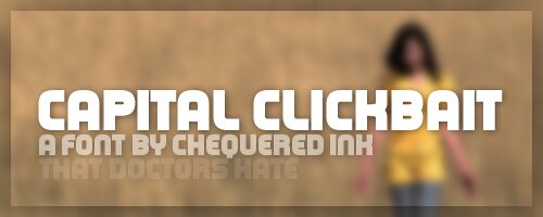 Capital Clickbait Czcionka
