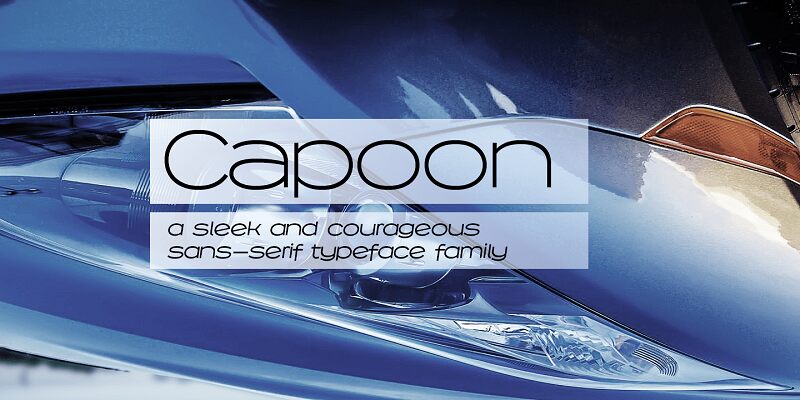 Capoon Schriftart