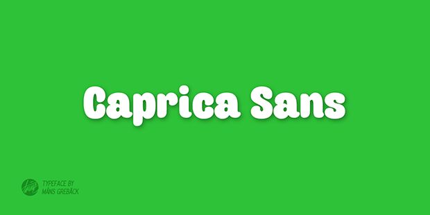 Caprica Sans Schriftart