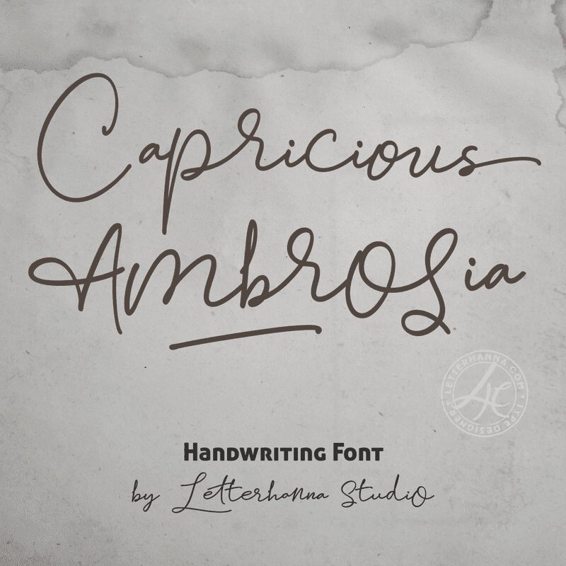 Capricious Ambrosia Carattere