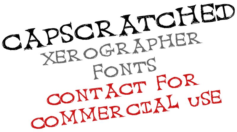 CapScratched Carattere