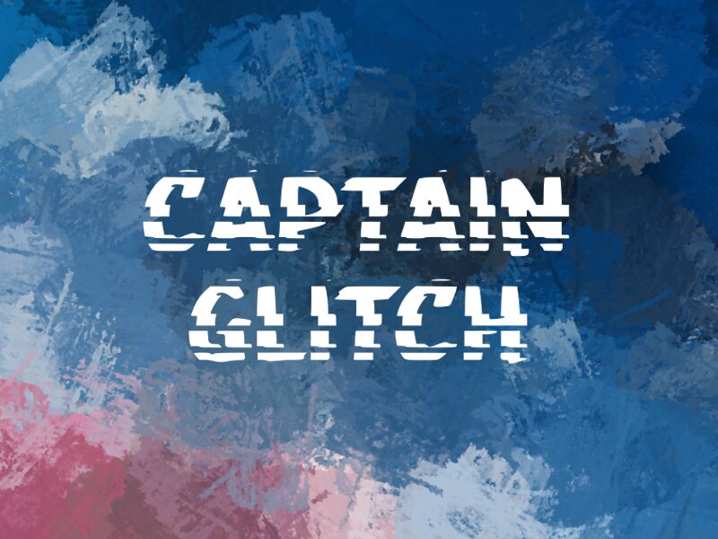 c Captain Glitch Czcionka
