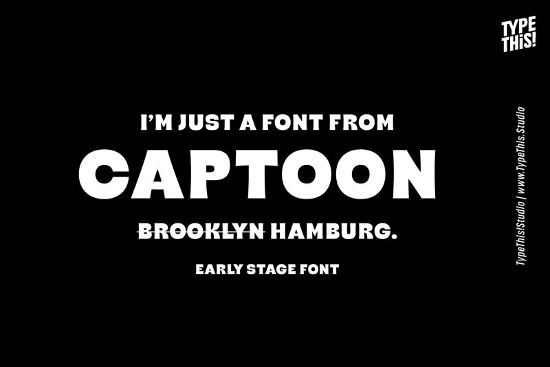 Captoon ES Schriftart