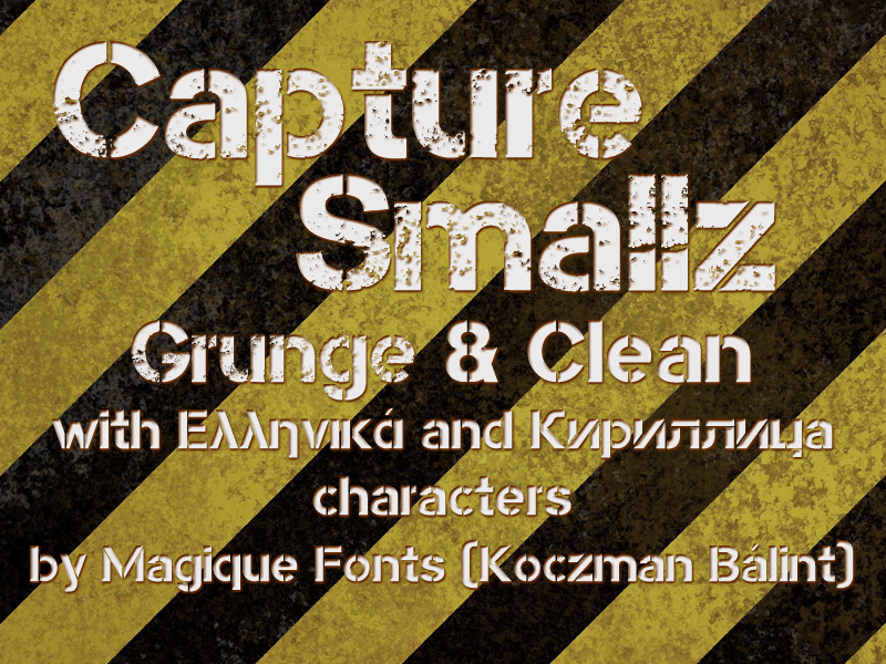 Capture Smallz Czcionka