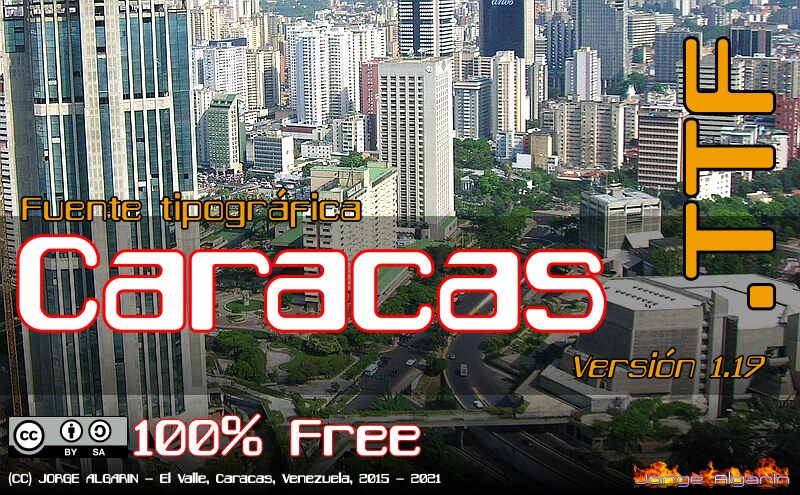 Caracas Czcionka