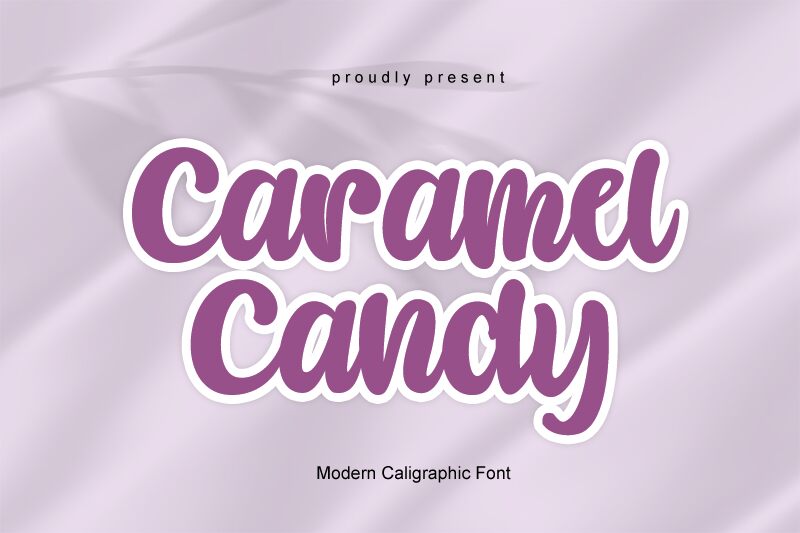 Caramel Candy Шрифт