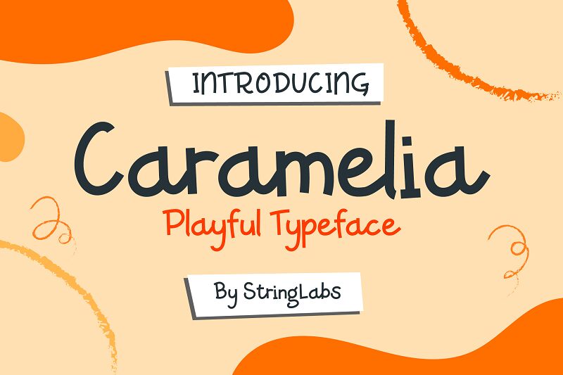 Caramelia Schriftart