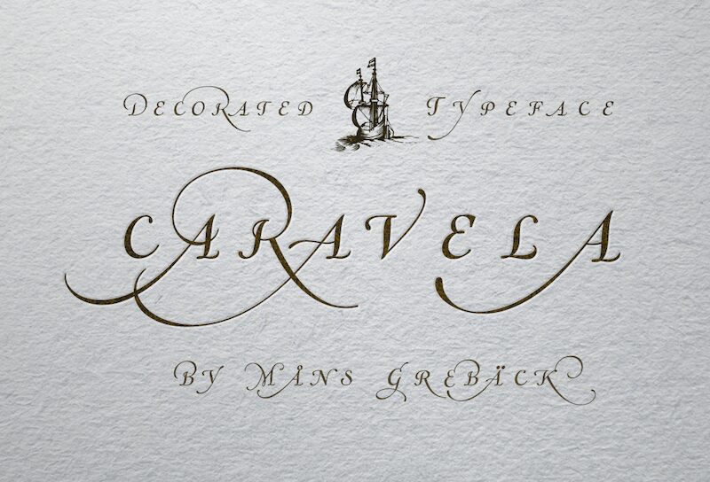 Caravela Schriftart