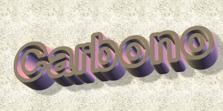 carbono الخط