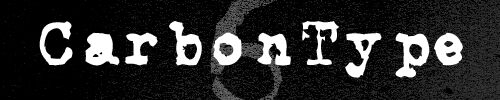 CarbonType Fonte