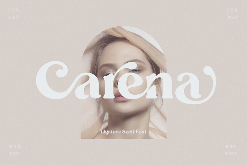Carena Schriftart