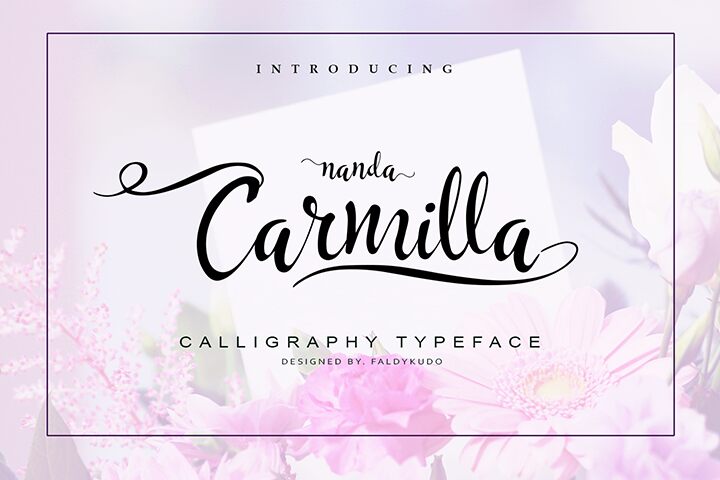 Carmilla フォント