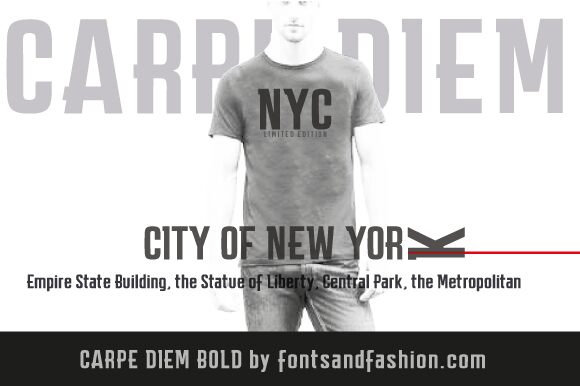 CARPE DIEM Schriftart