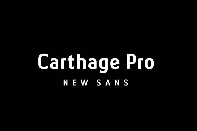 Carthage Pro Schriftart