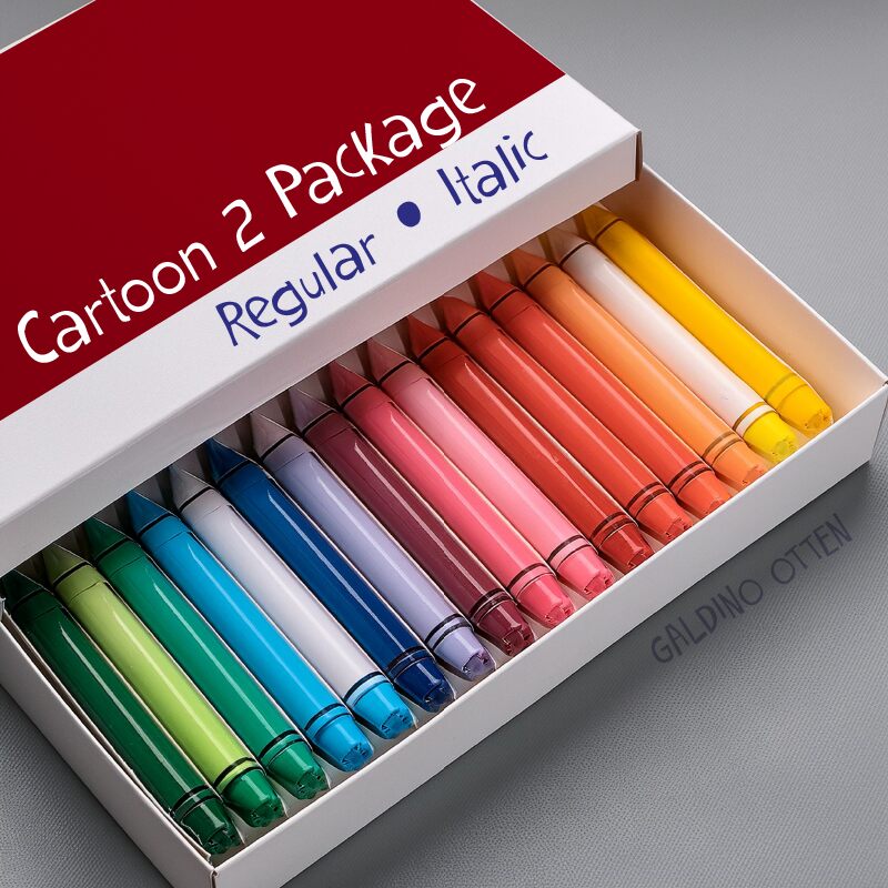 Cartoon 2 Package Druh písma