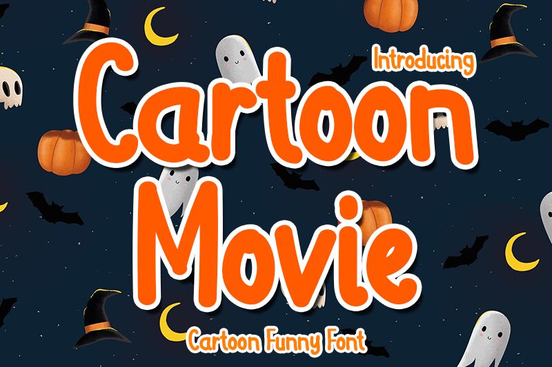Cartoon Movie Czcionka