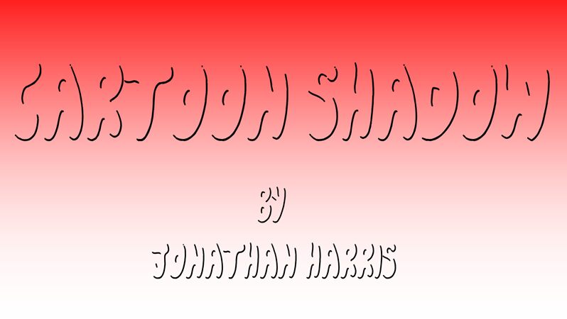 Cartoon Shadow Czcionka