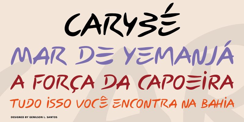 Carybe Schriftart