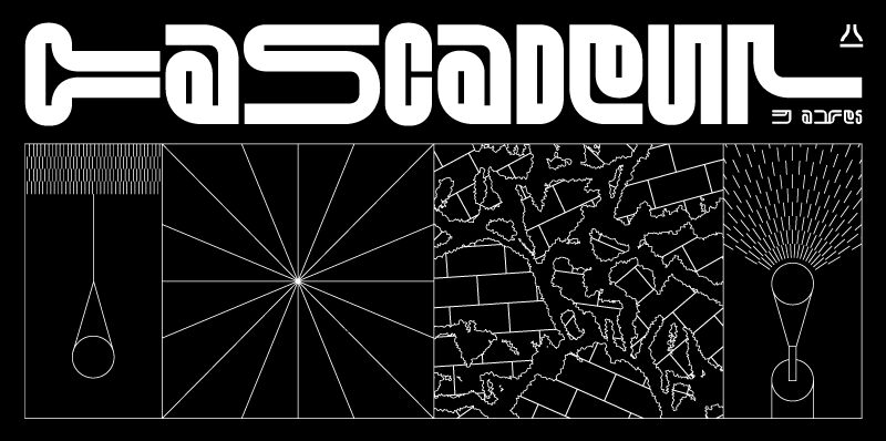 Cascadeur Rnd Schriftart