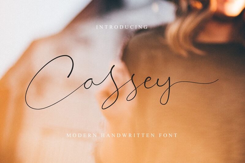 Cassey Schriftart