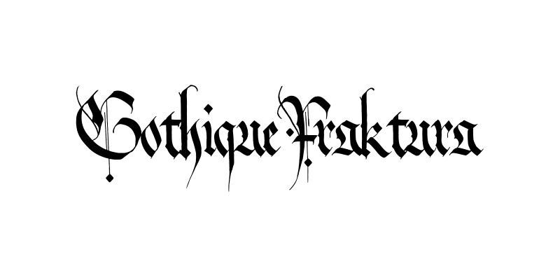 cassiodore-fraktura Carattere