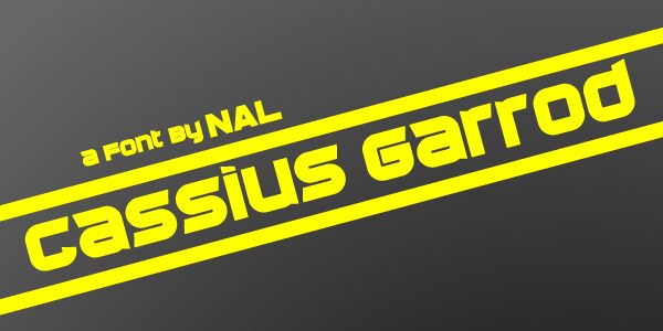 Cassius Garrod Schriftart