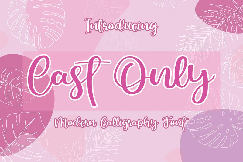 Cast Only Czcionka