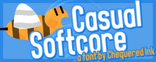 Casual Softcore Schriftart