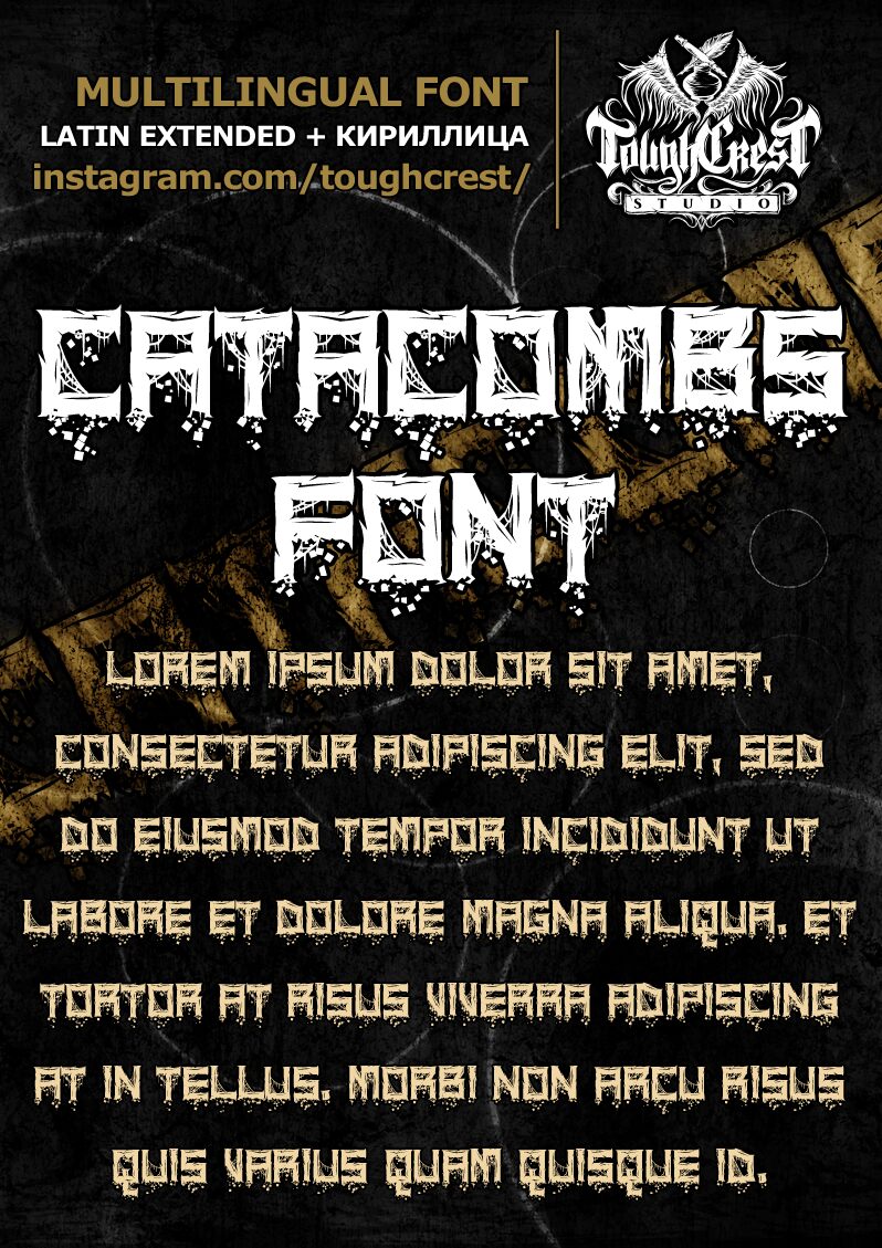 Catacombs Schriftart