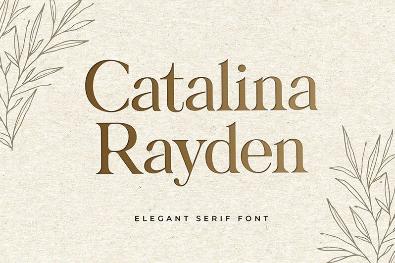 Catalina Rayden 字体