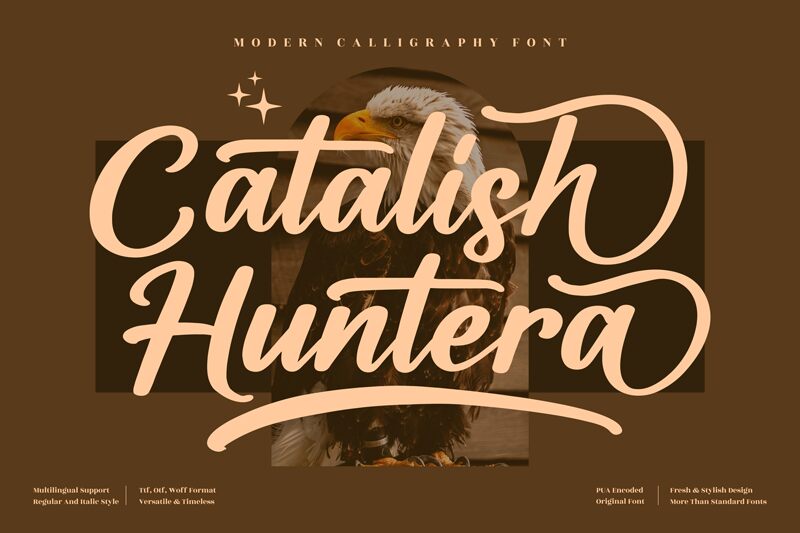Catalish Huntera Schriftart
