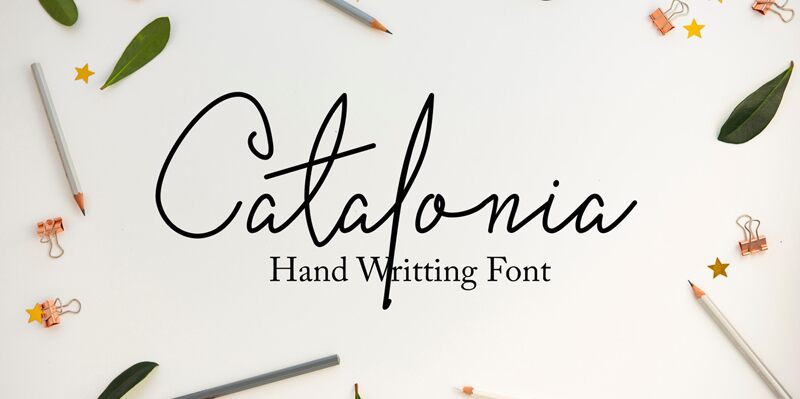 Catalonia Шрифт