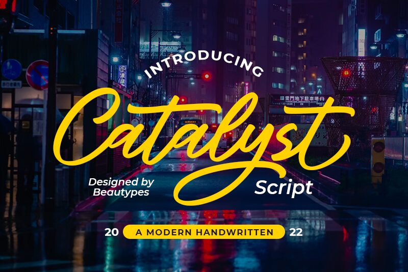 Catalyst Script Czcionka