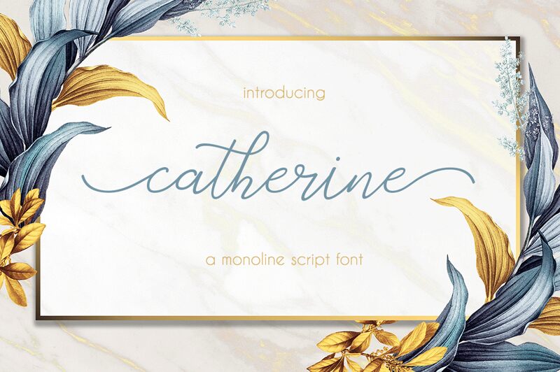 catherine Schriftart