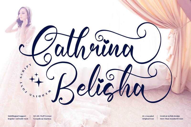 Cathrina Belisha Schriftart