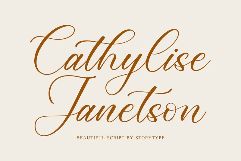 Cathylise Janetson Czcionka